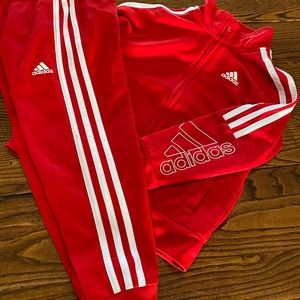 Adidas tracksuit size 4